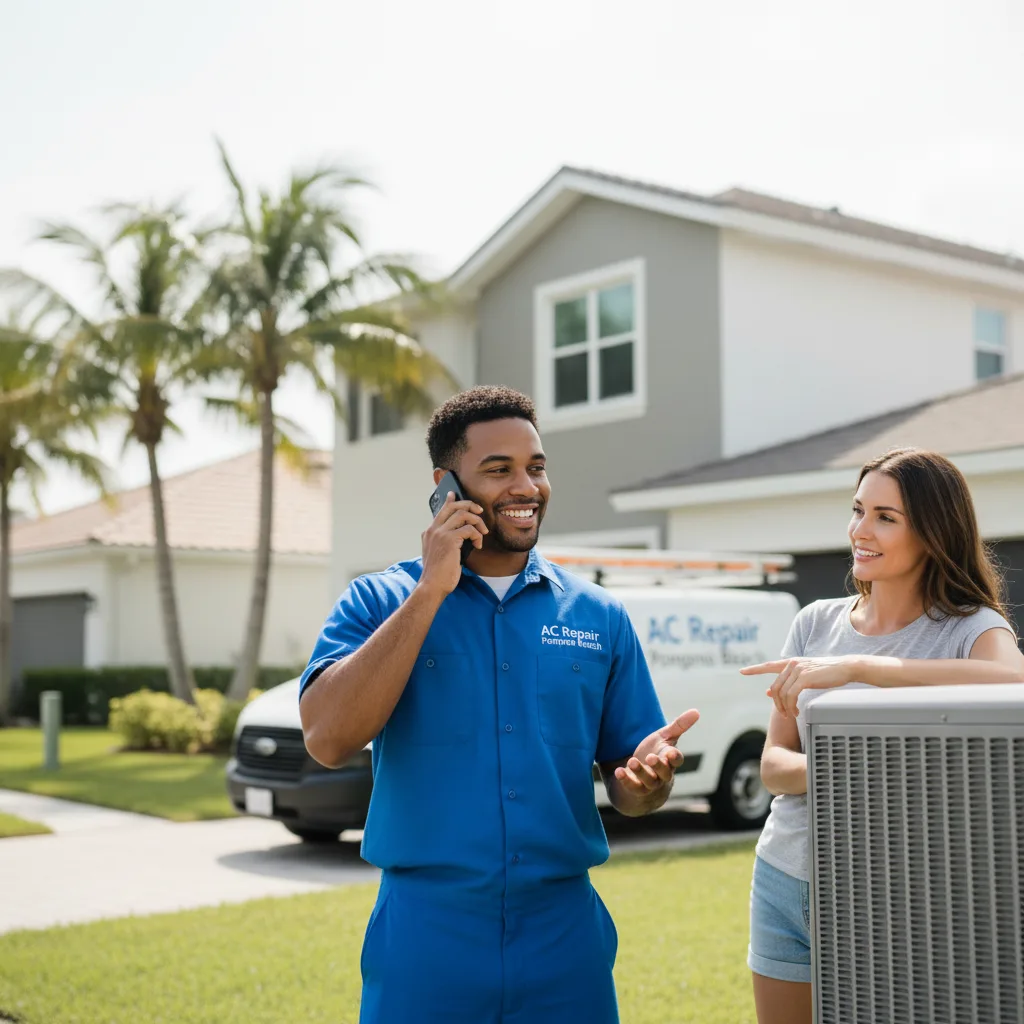 AC Repair Pompano Beach customer support in Gilbert